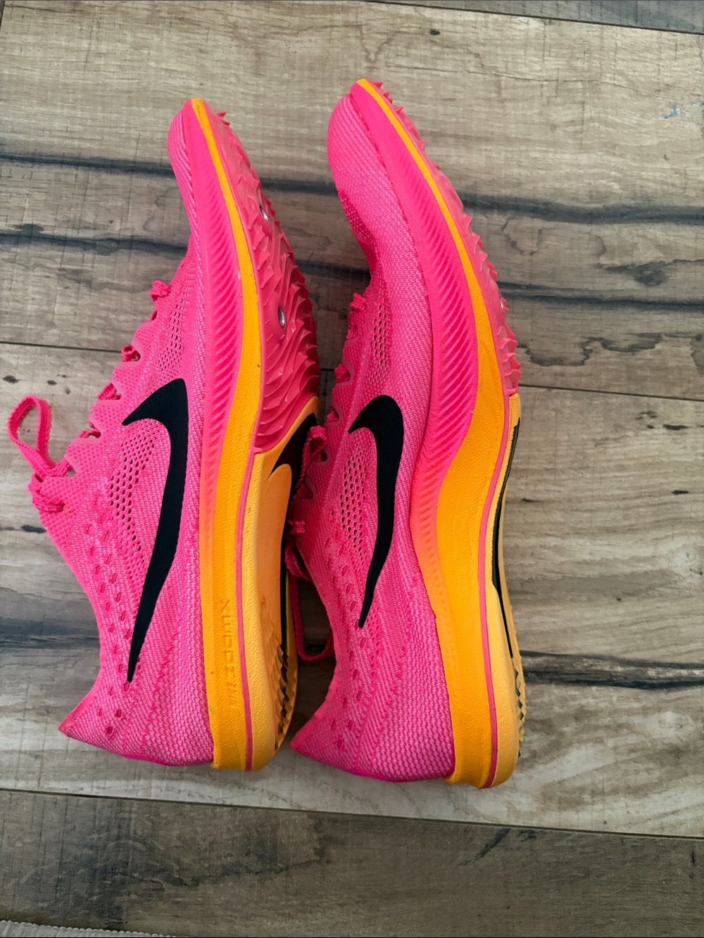 Nike ZoomX Dragonfly Hyper Pink Orange CV0400-600 Track & Field Men Size 8.5